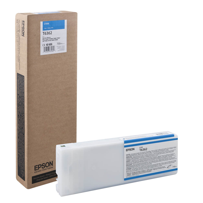 Epson Tintenpatrone cyan (C13T636200, T6362)