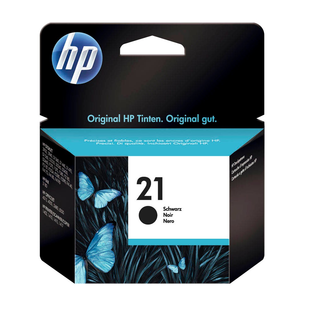 HP 21 / C9351AE Tinte Black