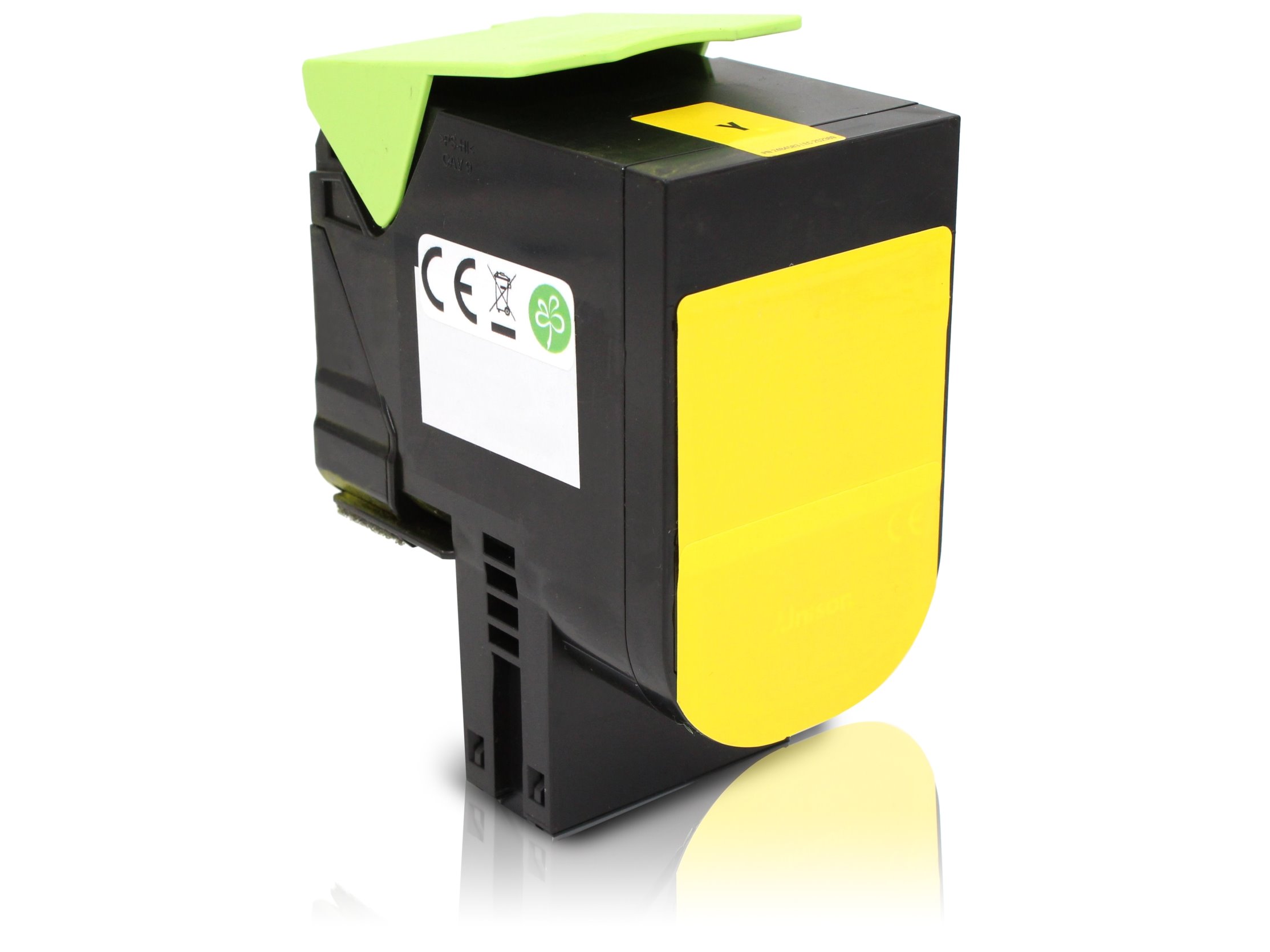 Kompatibel zu Lexmark 80C2HY0 / 802HY Toner Yellow