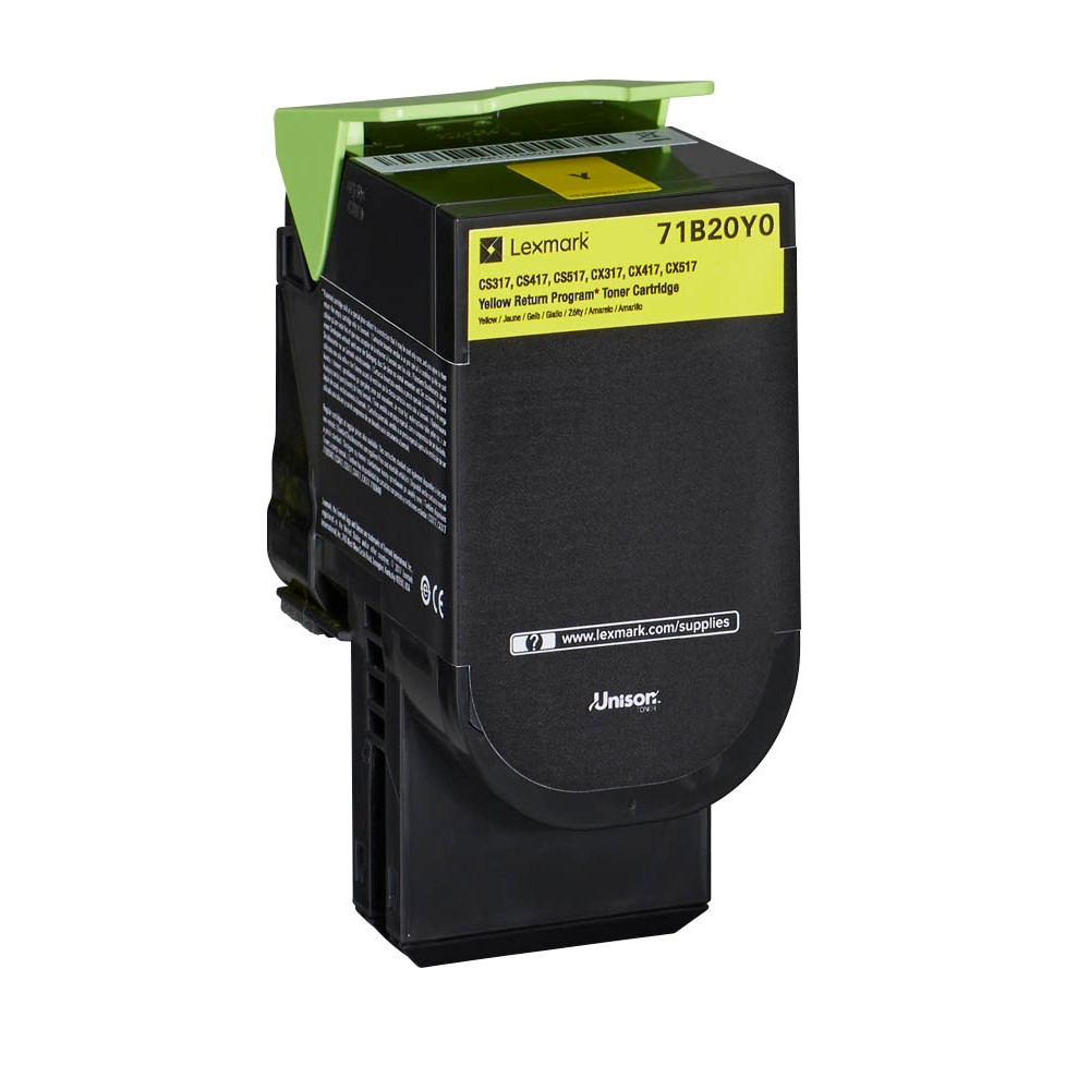 Lexmark 71B20Y0 Toner Yellow