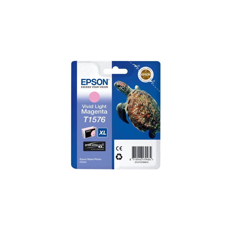 Epson Tintenpatrone magenta light (C13T15764010, T1576)