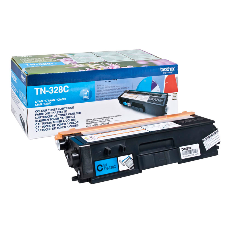Brother Toner-Kit cyan HC plus (TN-328C)