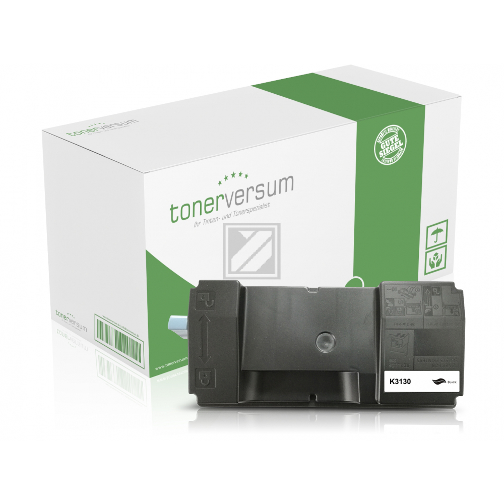 Tonerversum Toner-Kit schwarz (102411) ersetzt TK-3130