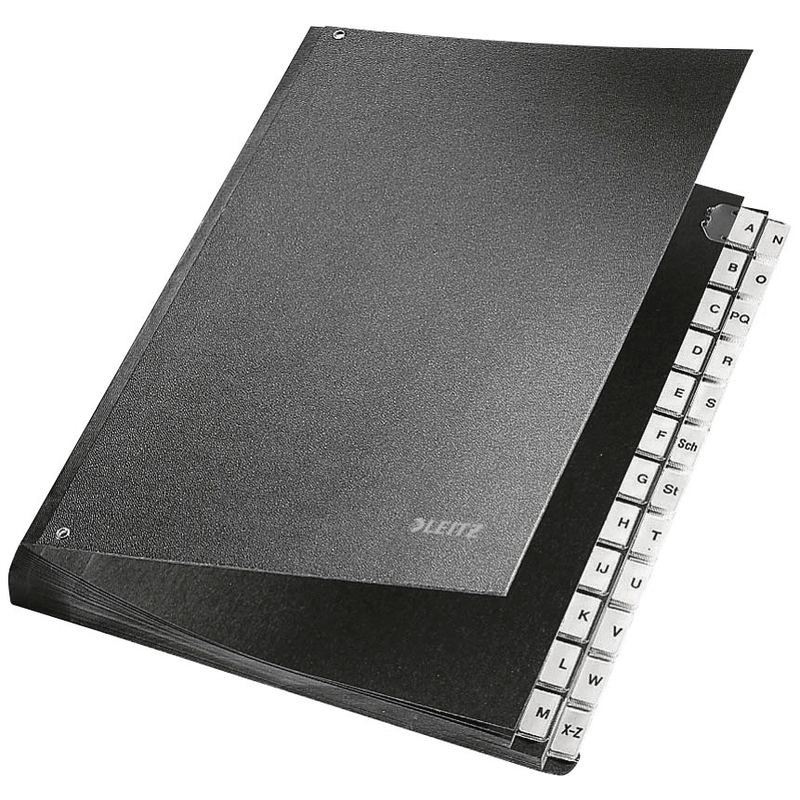 LEITZ Pultordner 5824 A-Z schwarz, 1 St.