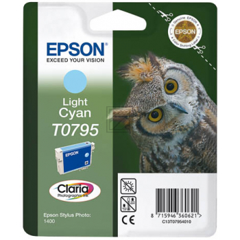 Epson Tintenpatrone cyan light (C13T07954010, T0795)