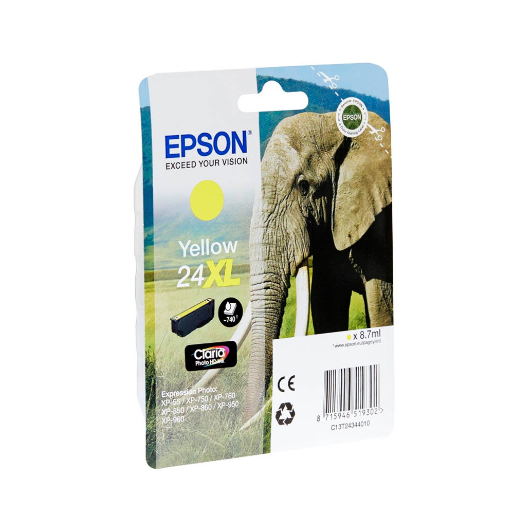 Epson 24 XL / C13T24344012 Tinte Yellow