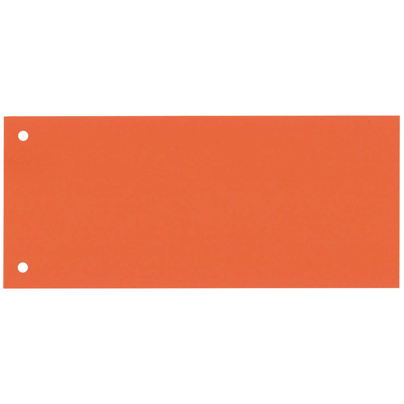 bene Trennstreifen orange, 180 g/qm Karton 24,0 x 10,5 cm, 100 St.