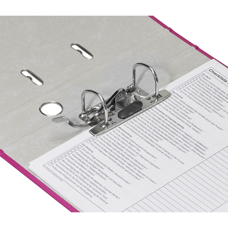 bene No.1 Power Ordner brombeer Kunststoff 5,2 cm DIN A4, 1 St.