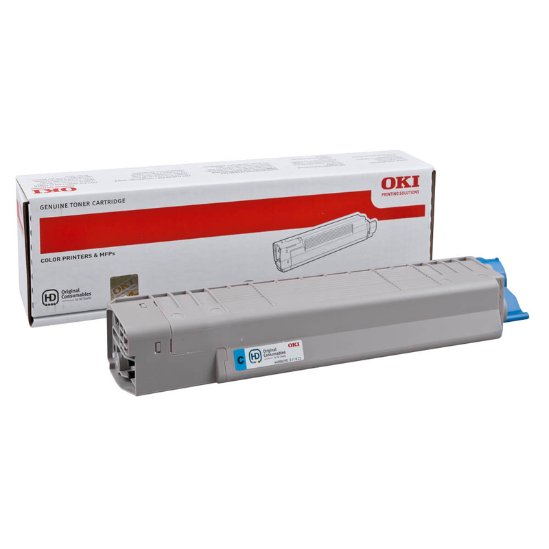 OKI Toner-Kit cyan HC (44059255)