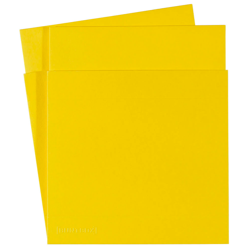 BUNTBOX L Geschenkboxen 3,6 l gelb 26,6 x 17,2 x 7,8 cm, 2 St.