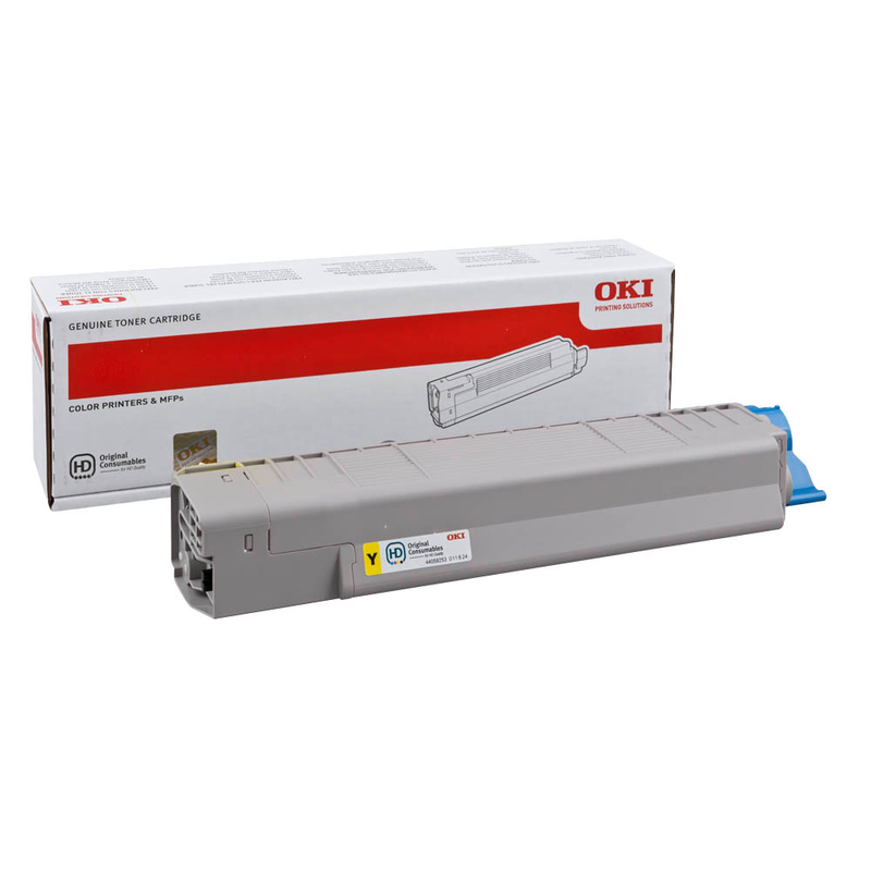 OKI Toner-Kit gelb HC (44059253)