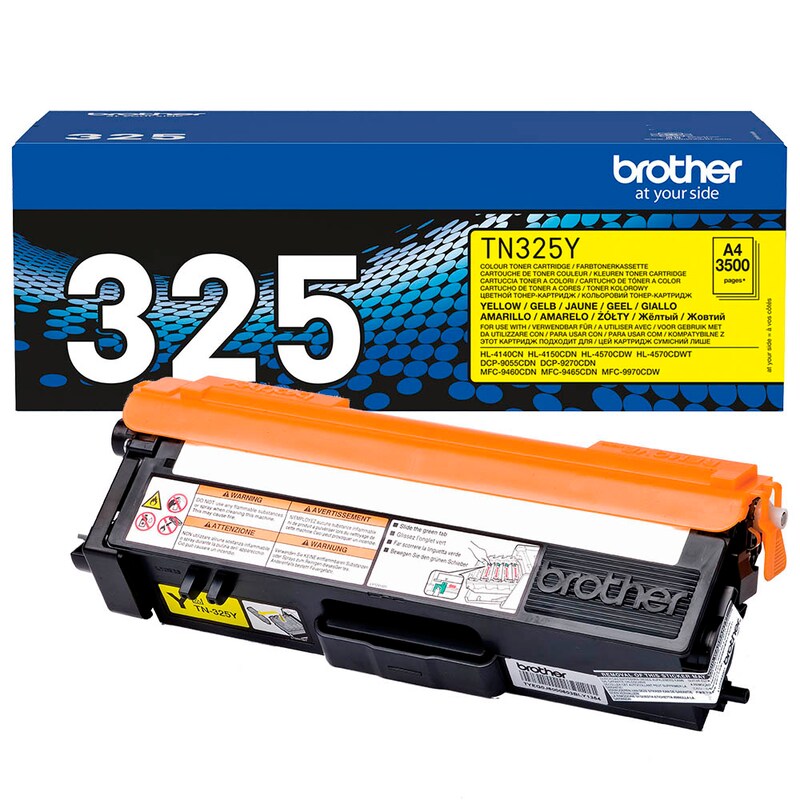 Brother Toner-Kit gelb HC (TN-325Y)