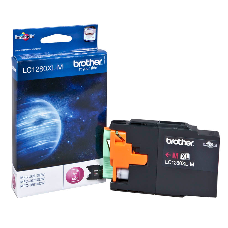 Brother Tintenpatrone magenta HC (LC-1280XLM)