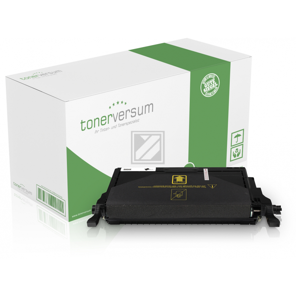 Tonerversum Toner-Kartusche schwarz HC (102864) ersetzt 660