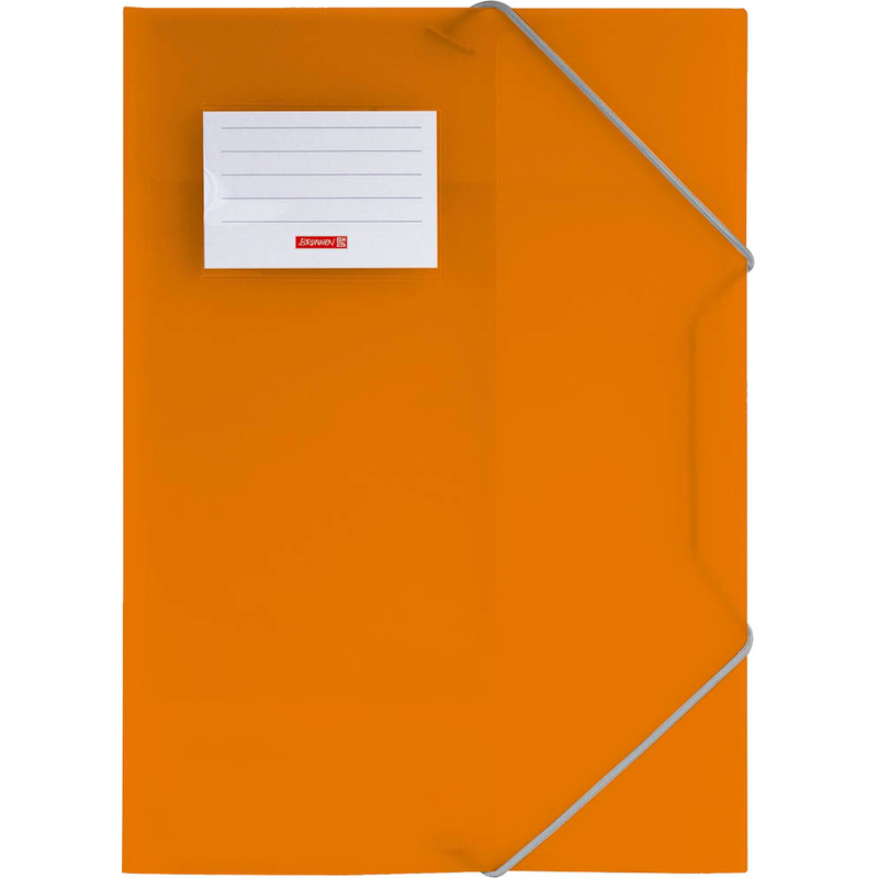 BRUNNEN Sammelmappe FACT!pp DIN A4 orange transparent, 1 St.