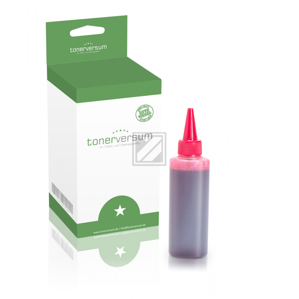Tonerversum Tintennachfüllfläschchen magenta (100409) ersetzt 664