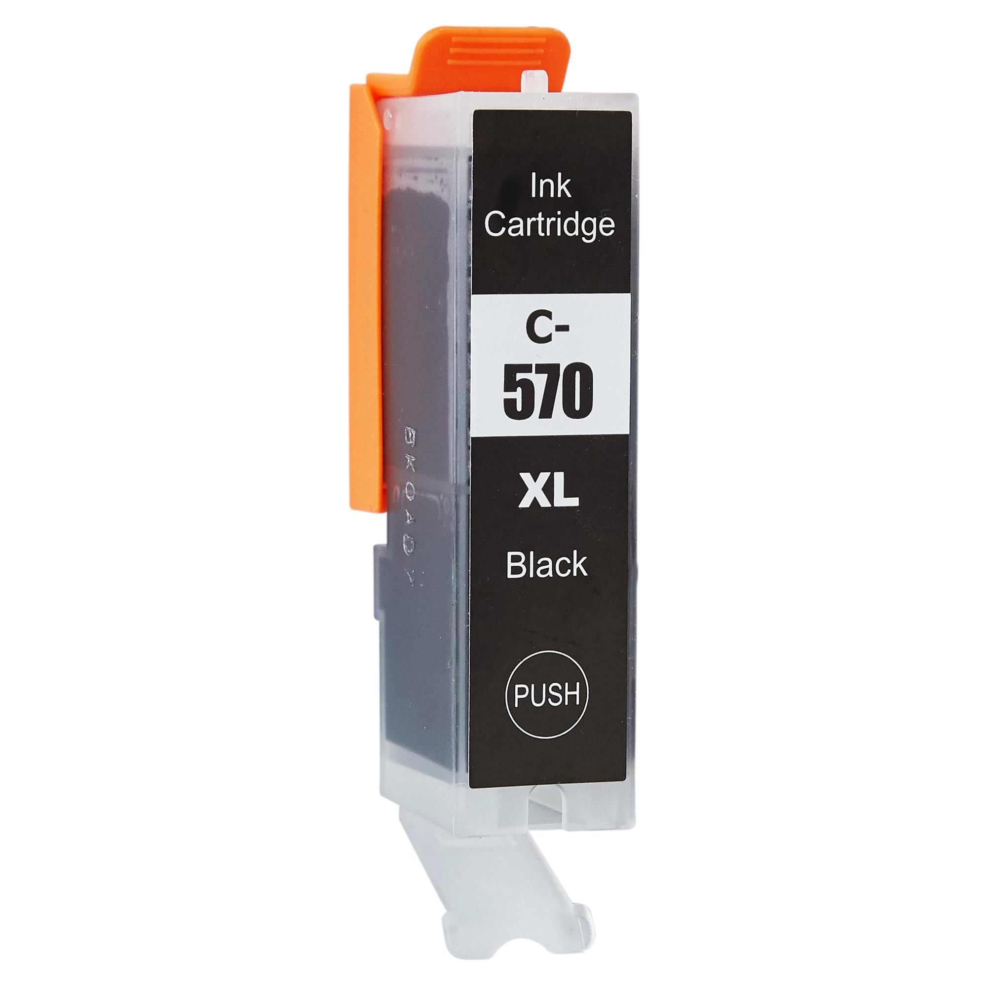 Kompatibel zu Canon PGI-570PGBK XL / 0318C001 Tinte Pigment-Black