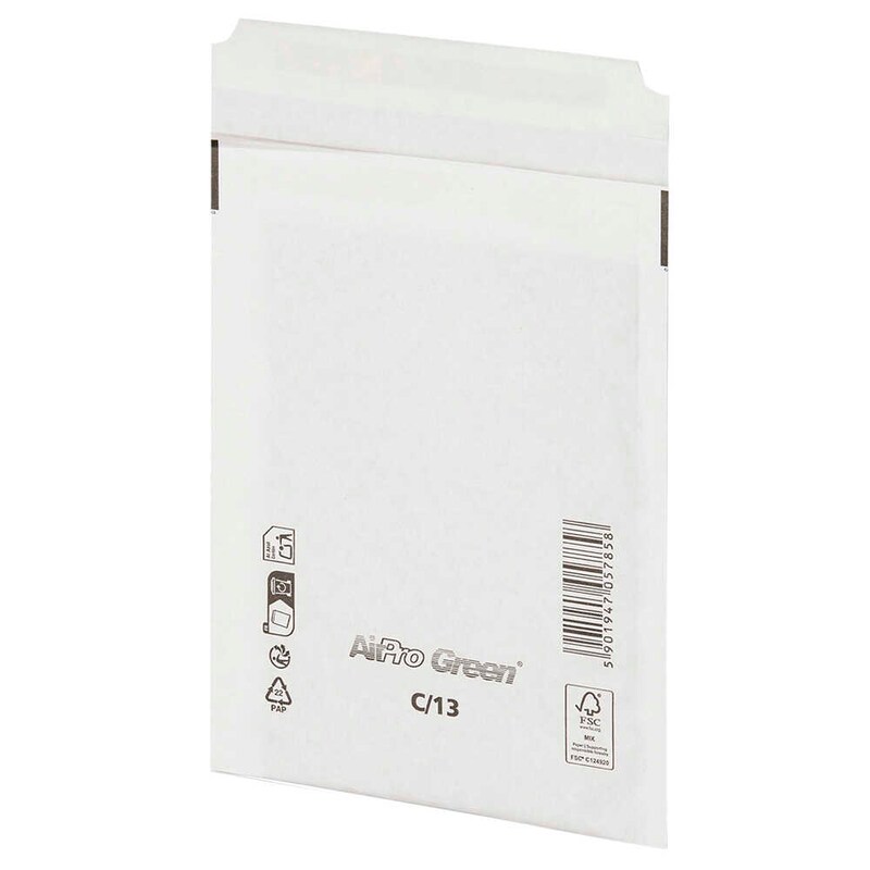 BONG Versandtaschen AirPro Green G17 ohne Fenster weiß 100 St.