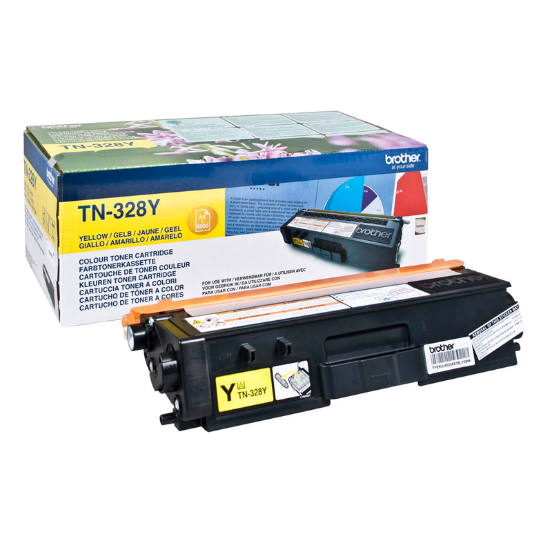 Brother Toner-Kit gelb HC plus (TN-328Y)