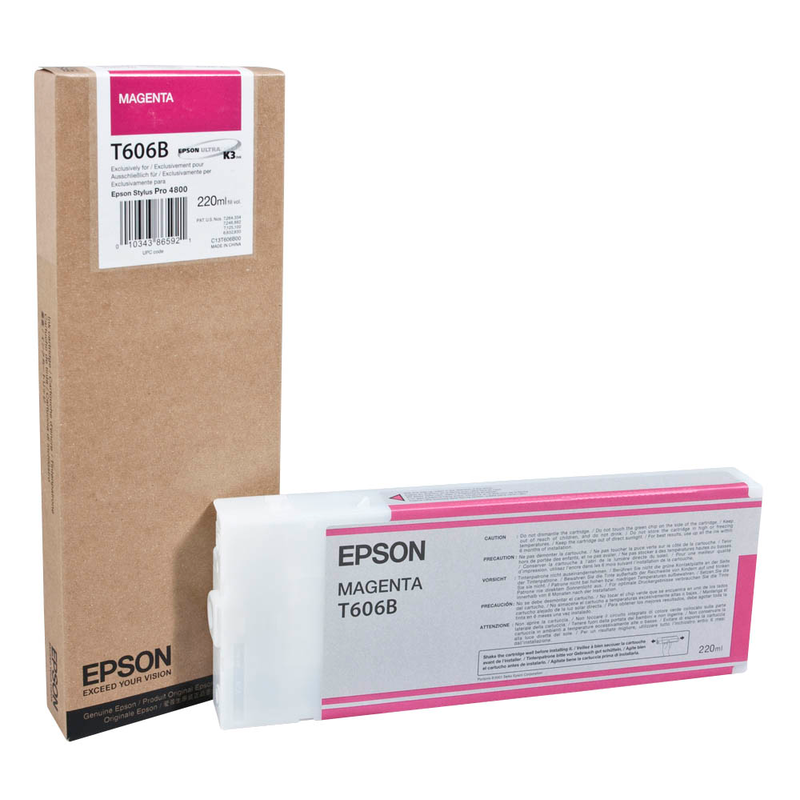 Epson Tintenpatrone magenta HC (C13T606B00, T606B)