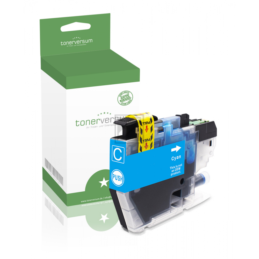 Tonerversum Tintenpatrone cyan (TV105035) ersetzt LC-3211C