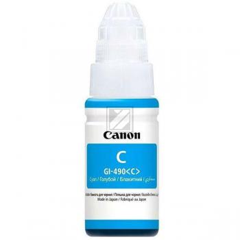 Canon Tintennachfüllfläschchen cyan SC (0664C001, GI-490C)