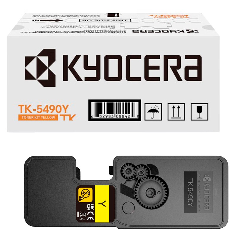 Kyocera Toner-Kit gelb HC (1T0C22ANL1, TK-5490Y)