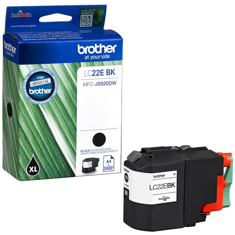 Brother Tintenpatrone schwarz (LC-22EBK)