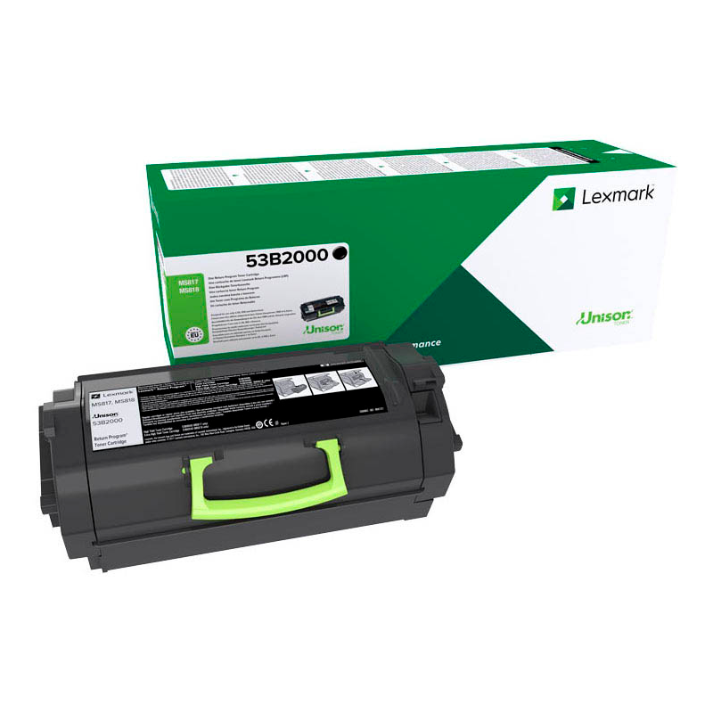 Lexmark Toner-Kit Return Program schwarz (53B2000)
