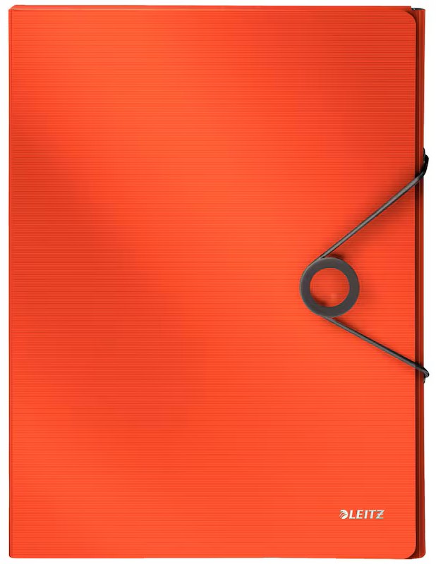 LEITZ Heftbox Solid 4568 3,0 cm hellrot, 1 St.