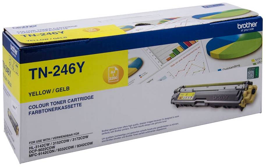 Brother Toner-Kit gelb HC (TN-246Y)