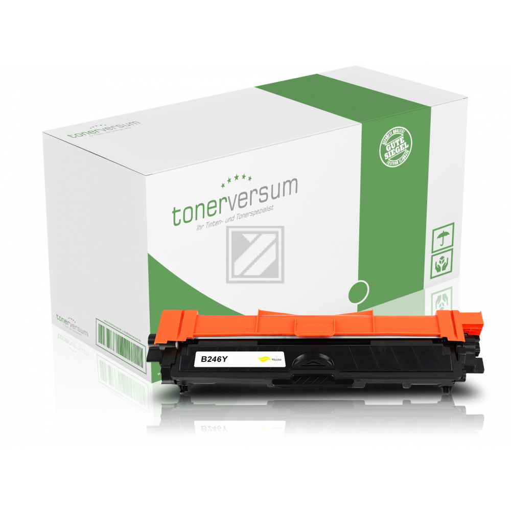 Tonerversum Toner-Kit gelb HC (101116) ersetzt TN-246Y