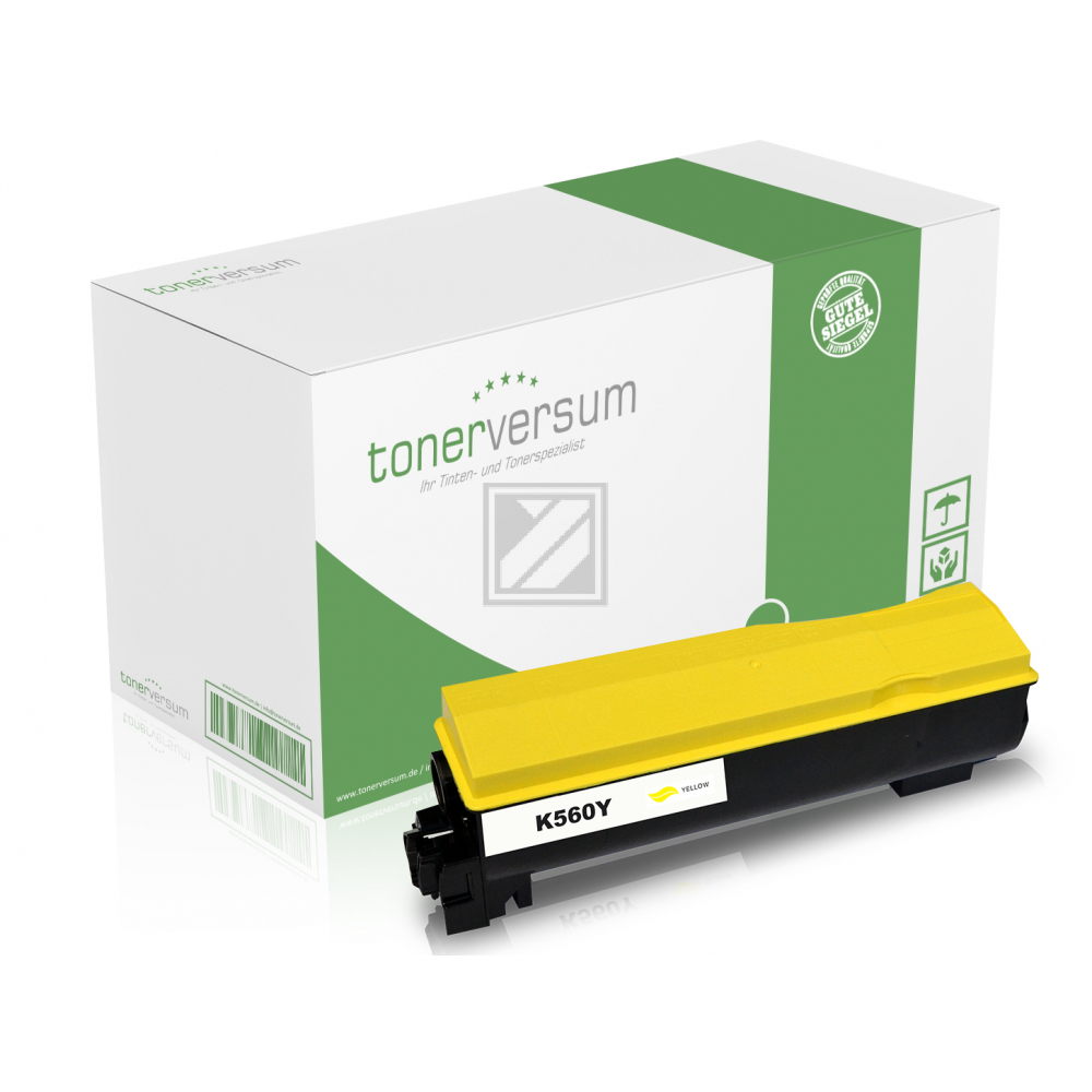 Tonerversum Toner-Kit gelb (102464) ersetzt TK-560Y