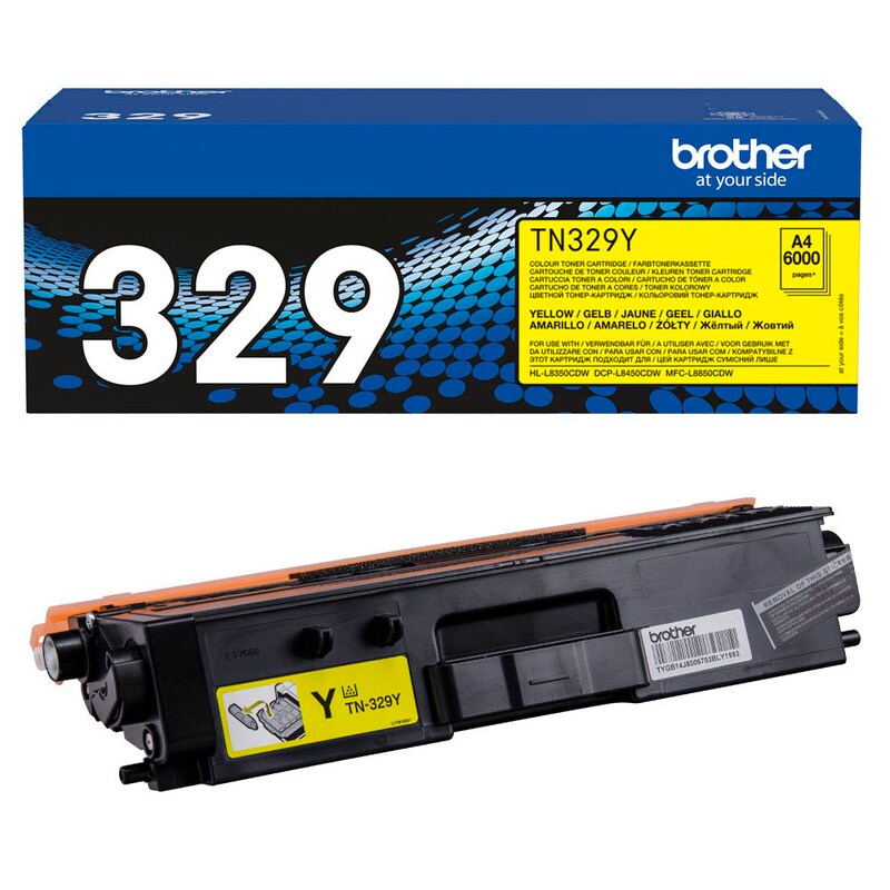 Brother Toner-Kit gelb HC plus (TN-329Y)