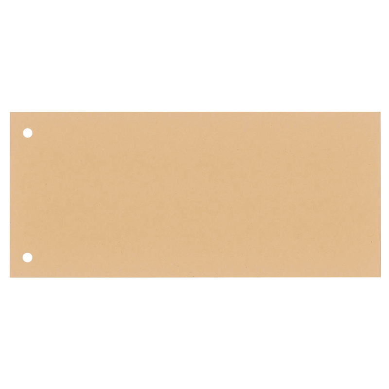 DONAU Trennstreifen DONAU chamois, 190 g/qm Karton 23,5 x 10,5 cm, 100 St.