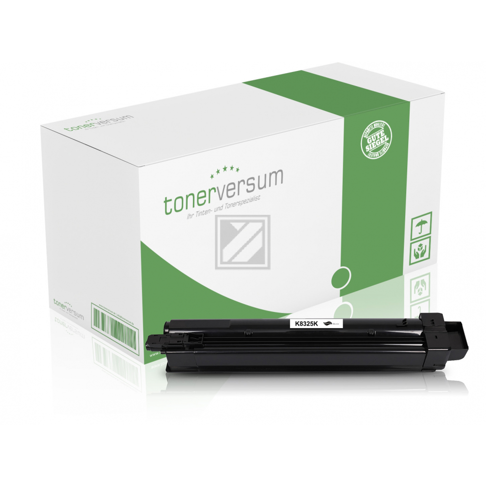Tonerversum Toner-Kit schwarz (TV104552) ersetzt TK-8325K