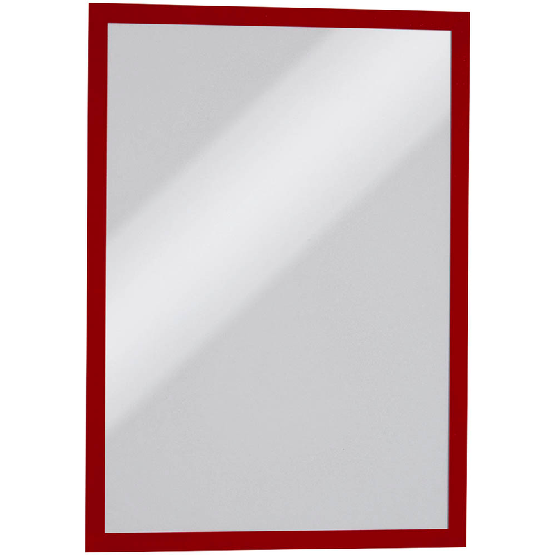 DURABLE Magnetrahmen DURAFRAME® MAGNETIC A3 rot A3, 5 St.
