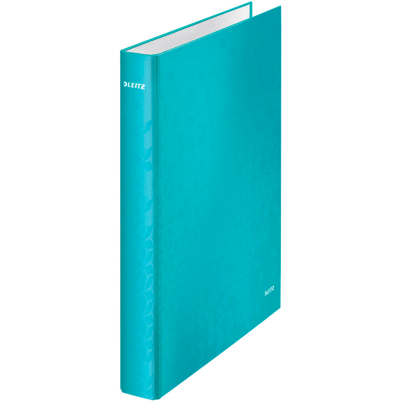 LEITZ WOW Ringbuch 2-Ringe eisblau 4,0 cm DIN A4, 1 St.
