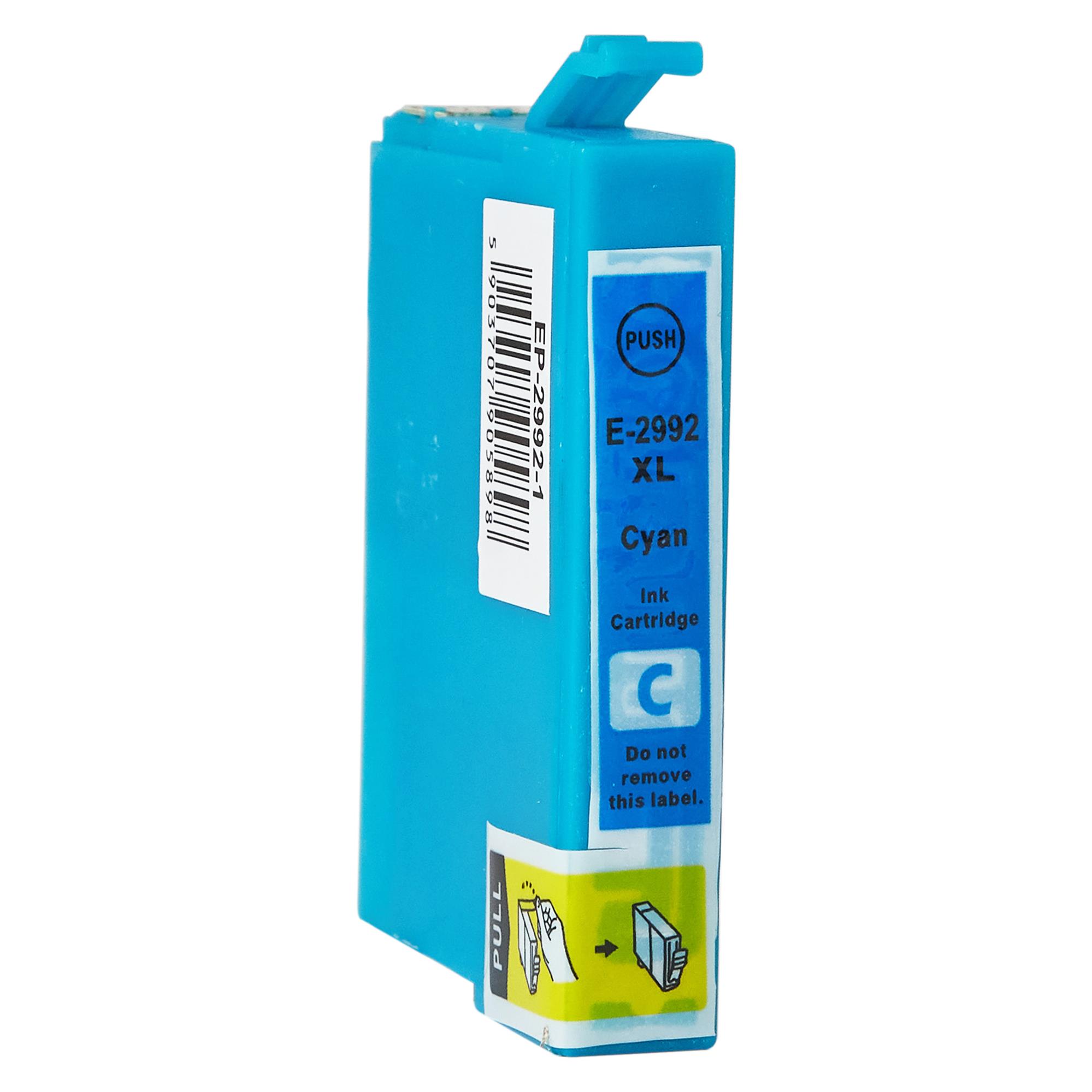Kompatibel zu Epson 29 XL / C13T29924012 Tinte Cyan