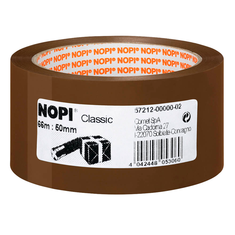 NOPI Packband Classic braun 50,0 mm x 66,0 m 1 Rolle