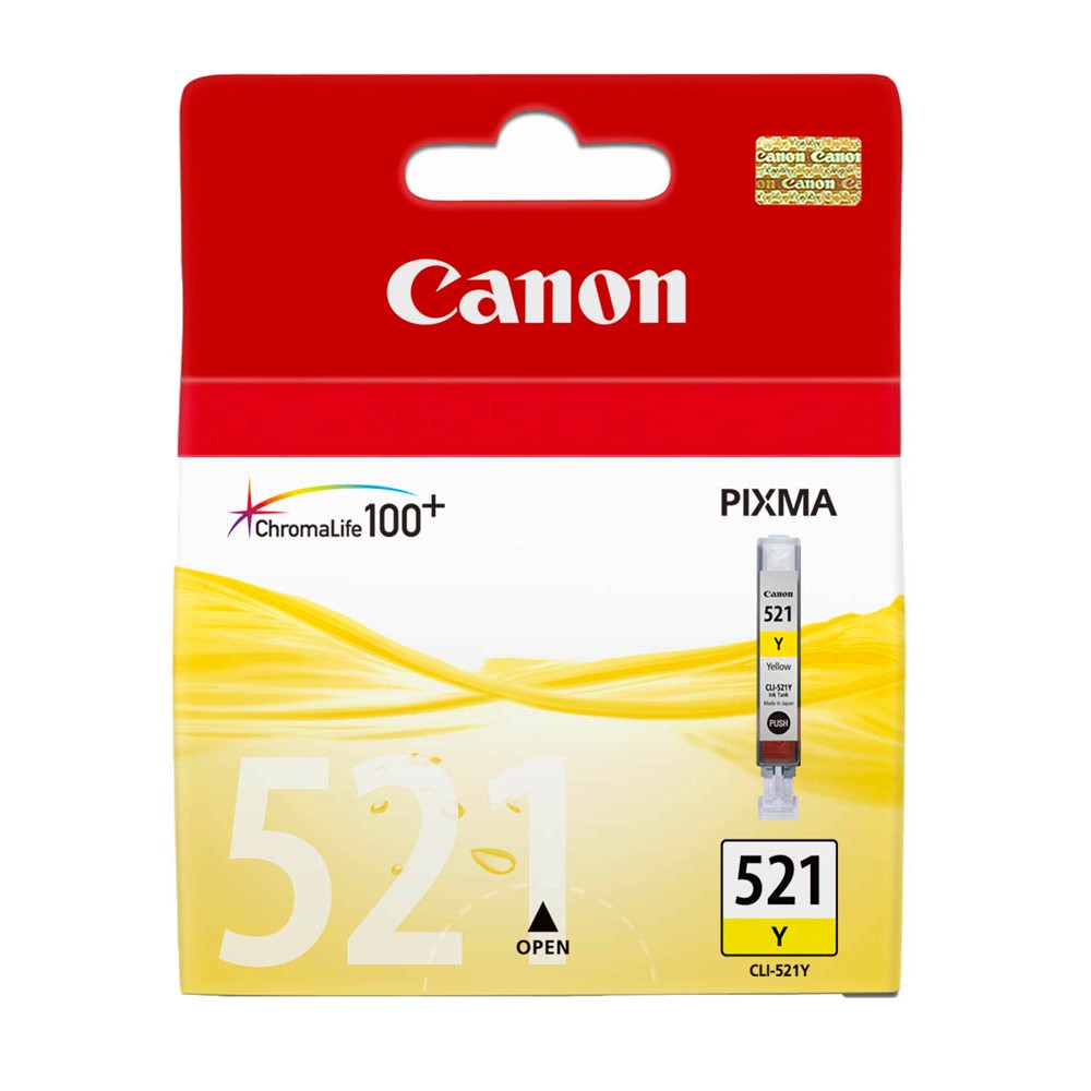 Canon CLI-521Y / 2936B001 Tinte Yellow