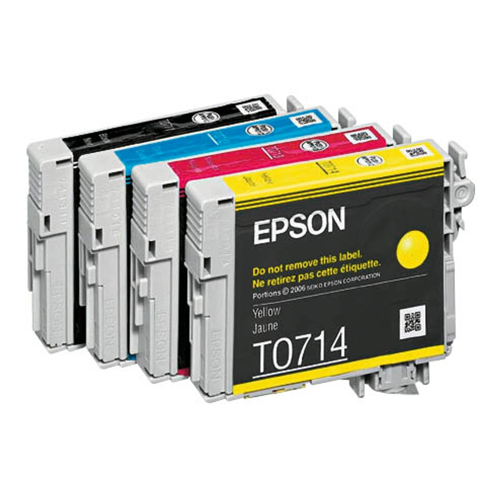 Epson T0715 / C13T07154012 Tinten Multipack CMYK (4er Set)