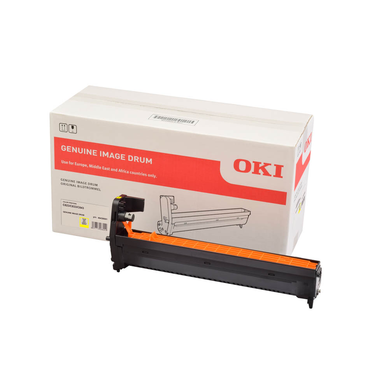 OKI Fotoleitertrommel gelb (46438001)