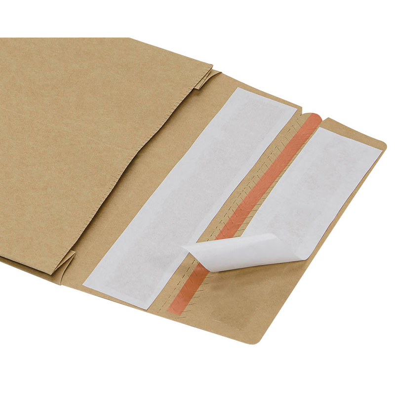 BONG Faltentaschen e-Green ca. DIN C5 ohne Fenster braun mit 4,0 cm Falte, 250 St.