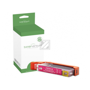 Tonerversum Tintenpatrone magenta HC (100301) ersetzt CLI-551MXL
