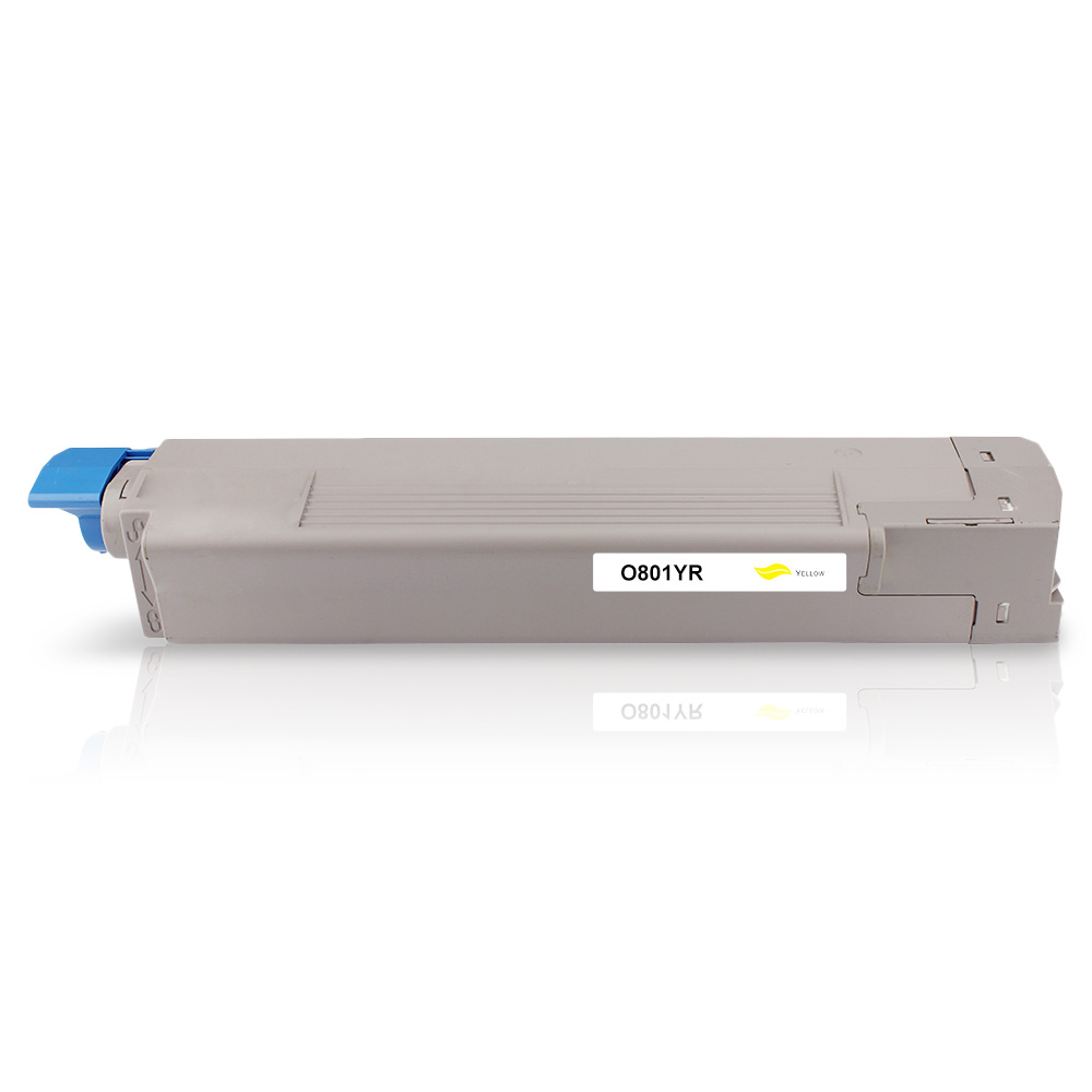 Kompatibel zu OKI 44643001 / C800 / C821 Tonerkartusche gelb