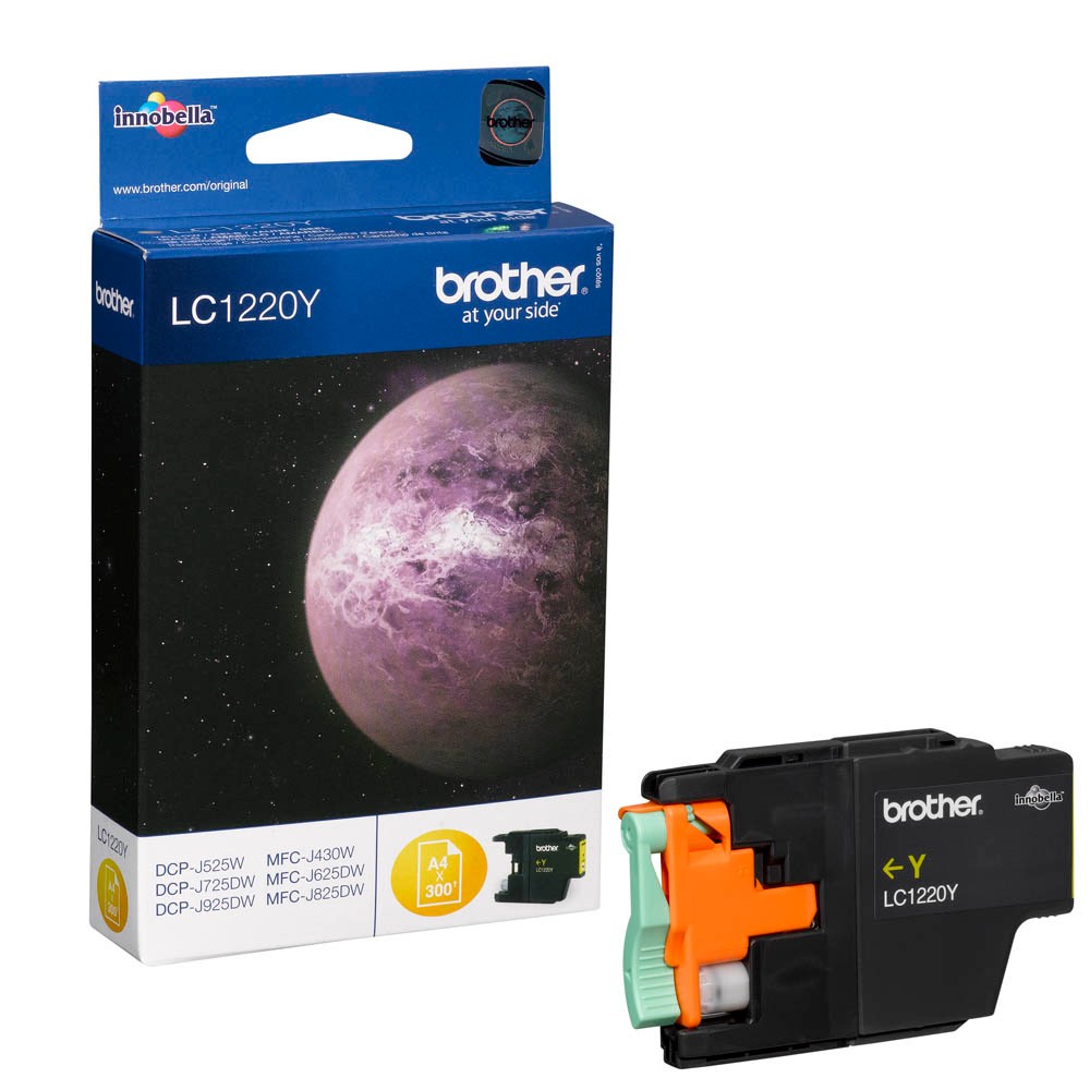 Brother Tintenpatrone gelb (LC-1220Y)