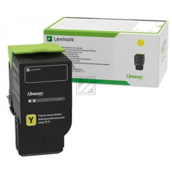 Lexmark Toner-Kit Contract (nur für Vertragskunden) gelb (78C2XYE)