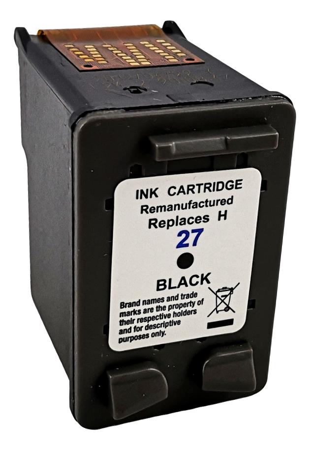 Kompatibel zu HP 27 / C8727AE Tinte Black