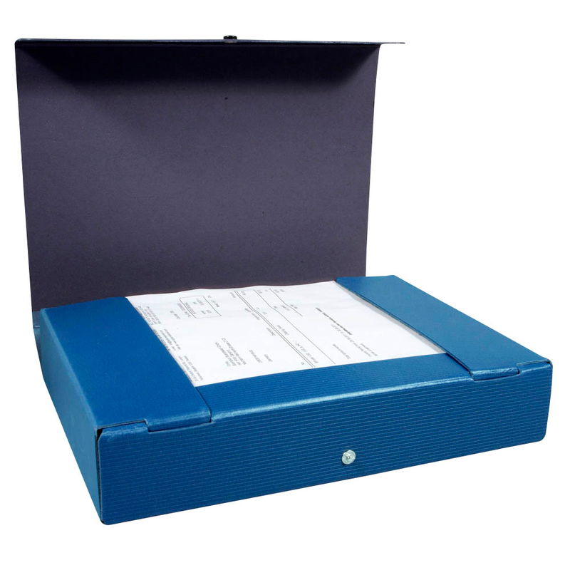 ELBA Heftbox 6,5 cm blau, 1 St.